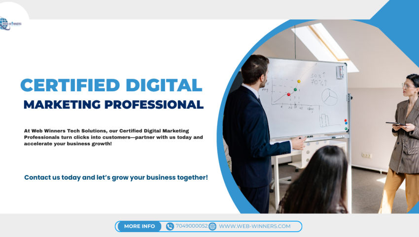 Certified Digital Marketing Professional Agency in Mohali